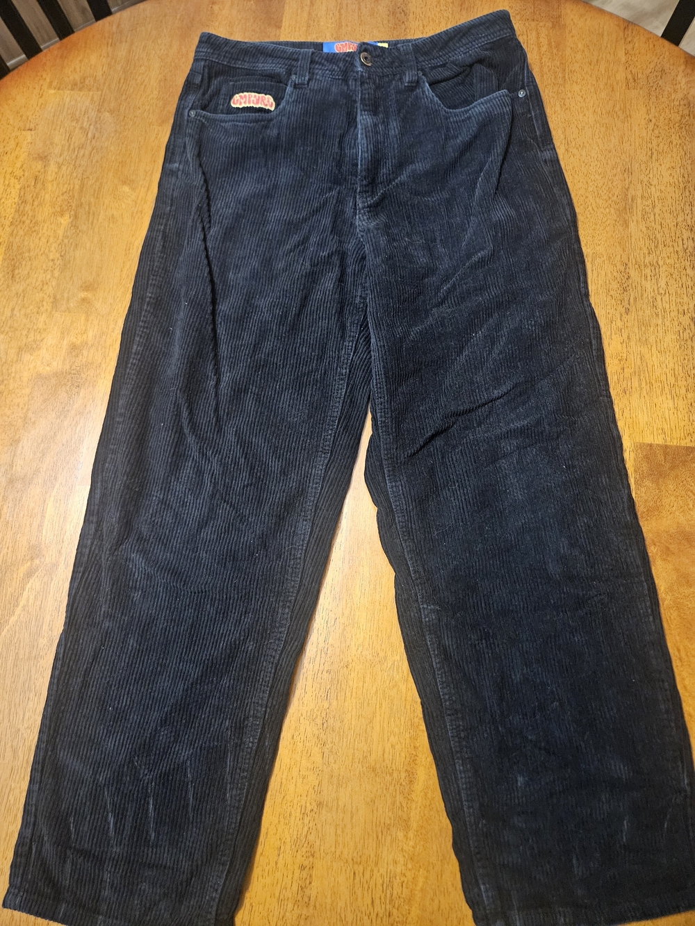 Corduroy Men’s Pants in Dark Navy